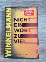 Winkelmann - Nicht ein Wort zu viel - Thriller Bayern - Hohenberg a.d. Eger Vorschau