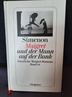 Maigret und der Mann auf der Bank, Nr. 41, Simenon, Diogenes, HC Rheinland-Pfalz - Braunshorn Vorschau