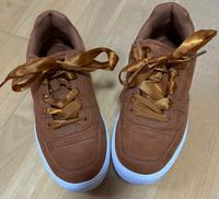 *** Schnürschuhe Stoff cognac farben, incl. Versand*** Rheinland-Pfalz - Schmitshausen Vorschau