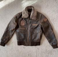 REDSKINS FLIEGER LEDERJACKE JACKE VINTAGE RETRO BRAUN GR. L Niedersachsen - Oldenburg Vorschau