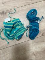 Baby Schuhe zum überziehen handmade gestrickt Trageschuhe Schleswig-Holstein - Steinfeld Vorschau