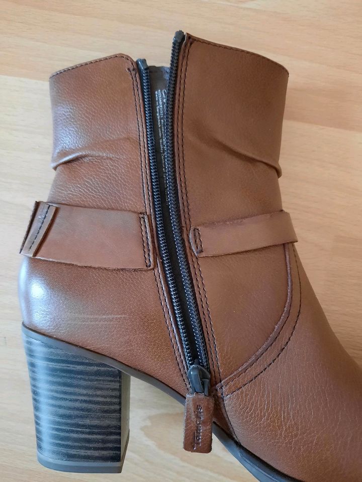 EILT! Stiefelette, TAMARIS, braun, 39, Leder, wNEU, inkl. OVP! in Berlin