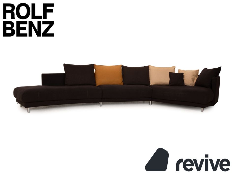 Rolf Benz Onda Stoff Ecksofa Grau Sofa Couch in Köln