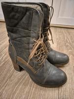 Mustang Boots Stiefelette 41 grau Fell Brandenburg - Dallgow Vorschau