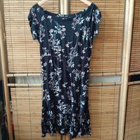 EVEN & ODD - Kleid - Gr.38 - Jersey - schwarz mit Blumen Friedrichshain-Kreuzberg - Friedrichshain Vorschau