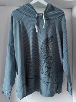 Dünner Hoodie Esprit blau-weiß XXL oversized mit Motiv - cecil Hessen - Borken Vorschau