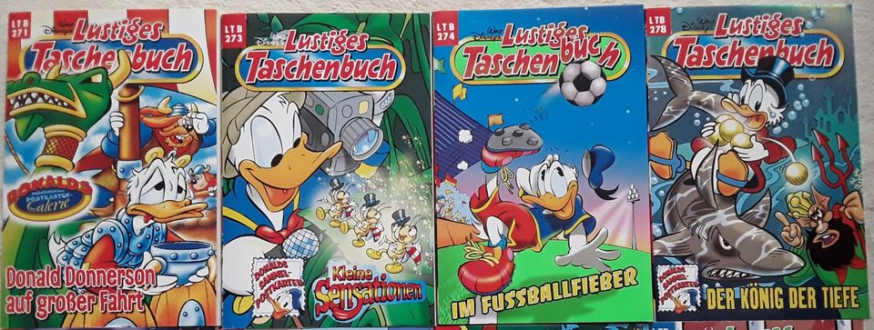 Walt Disney Lustiges Taschenbuch, 12 Ausgaben, Nrn. 271 - 290 in München