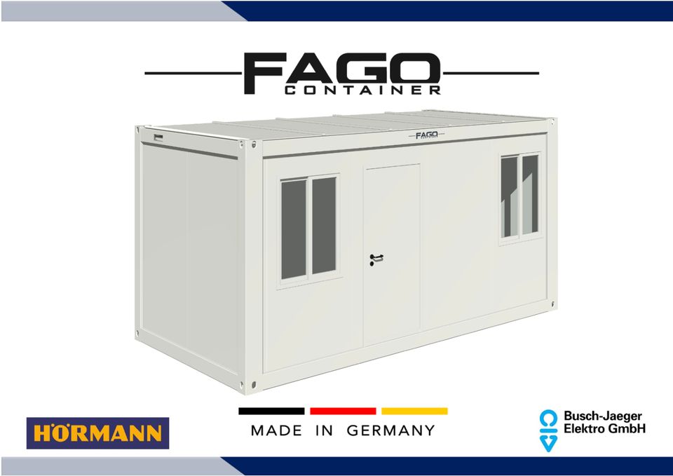 Bürocontainer / Miete / Mietkauf / Finanzierung / FAGO in München