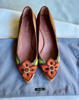 Miu Miu by Prada 90er Vintage Wildleder Ballerinas Loafers 36,5 Eimsbüttel - Hamburg Rotherbaum Vorschau