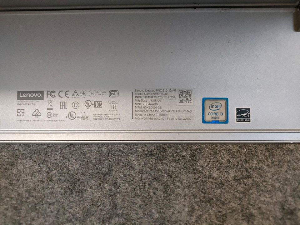 Lenovo Tab Defekt in Erlangen