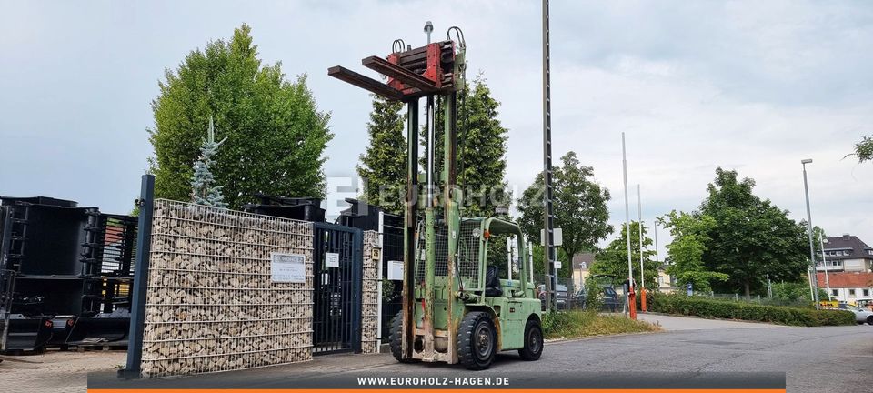 Gabelstapler Hyster (Diesel), hydraulische Gabel um 360° drehbar in Hagen