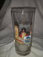 Bautzen Glas, altes Touristensouvenir, DDR Sachsen - Bautzen Vorschau
