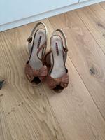 Originale Prada Wedges braun Schleife Größe 38 Nordrhein-Westfalen - Meerbusch Vorschau