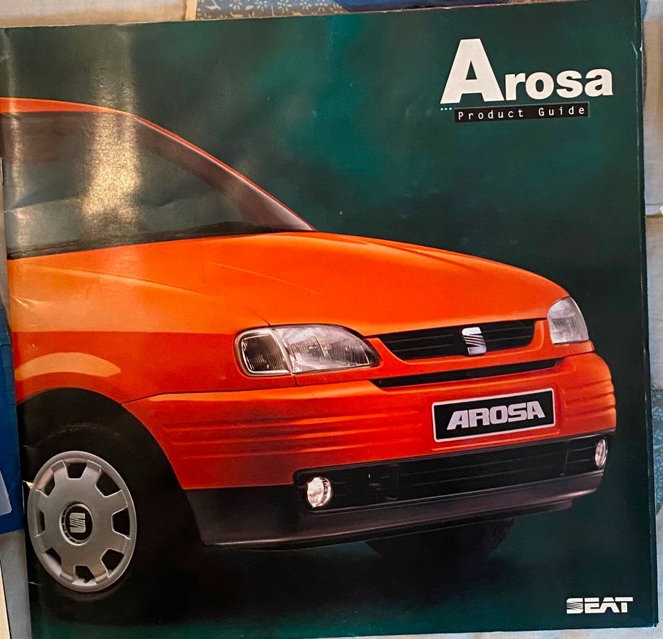 Seat Arosa Product Guide intern englisch! in Appenweier