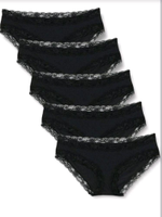 5x Slip S Damen Unterwäsche Hipster Baumwolle Spitze 36 Neu Bayern - Rattelsdorf Vorschau