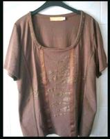 Damen-Shirt,BIBA,braun,Gr.M,ungetragen,bronzefarbenen Partikeln Berlin - Zehlendorf Vorschau