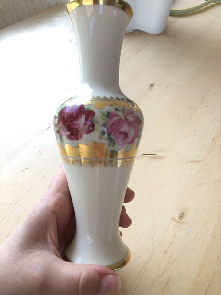 Vase Waldershof Bavaria Rosenkavalier in Elmenhorst Kr Stormarn