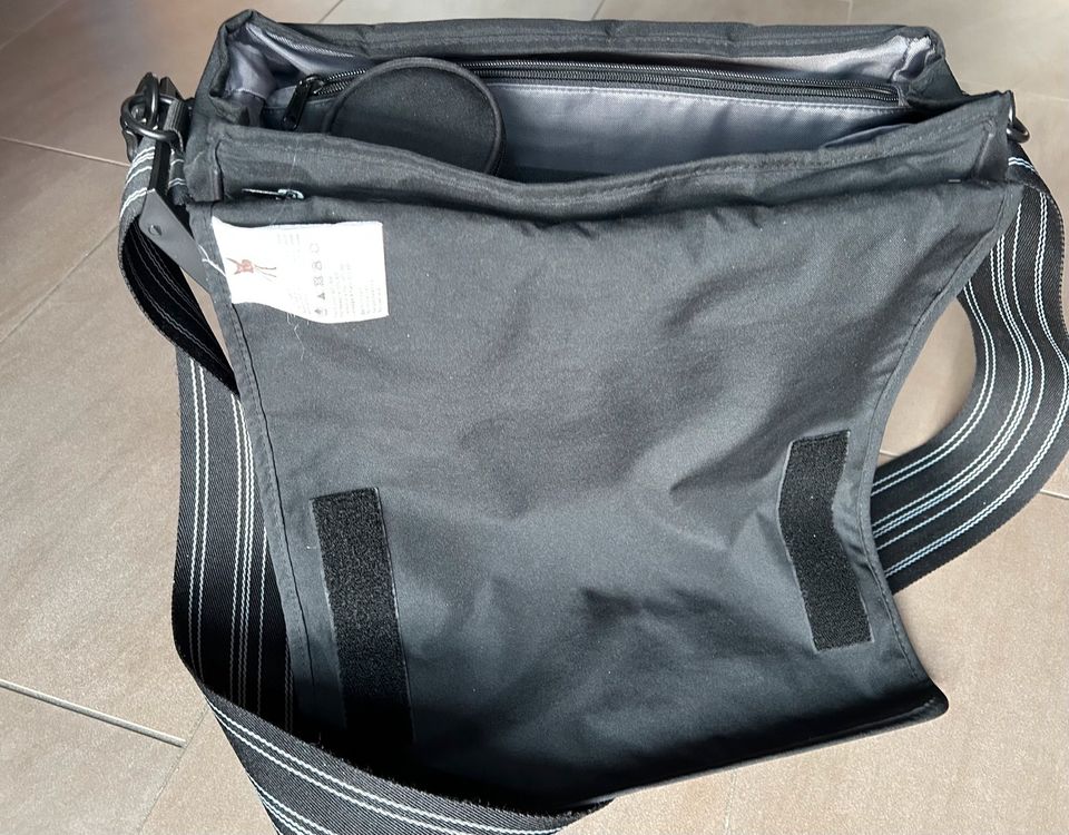 Wickeltasche Messenger Bag, Lässig, schwarz in Lachendorf