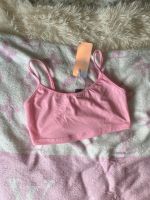 Crop top Ausschnitt sexy Jeans denim rosa pink Niedersachsen - Hildesheim Vorschau