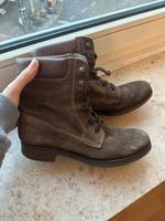 Buffalo Boots Braune Wildleder Boots Schnürstiefeletten Beuel - Oberkassel Vorschau