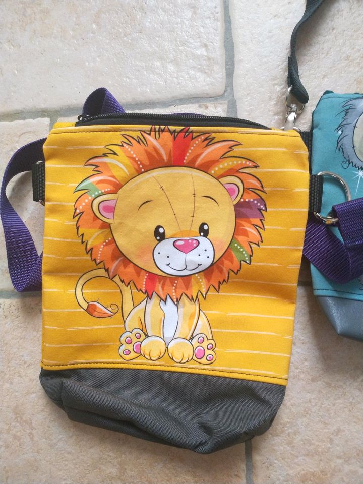 Handmade Tasche Bag Umhängetasche Löwe Koala in Ichenhausen