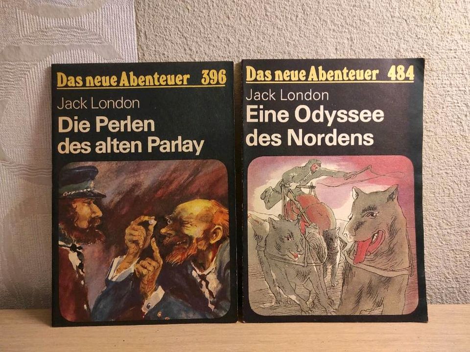 11 Hefte Das neue Abenteuer (Jack London, J. Conrad, A. C. Doyle) in Birkenwerder