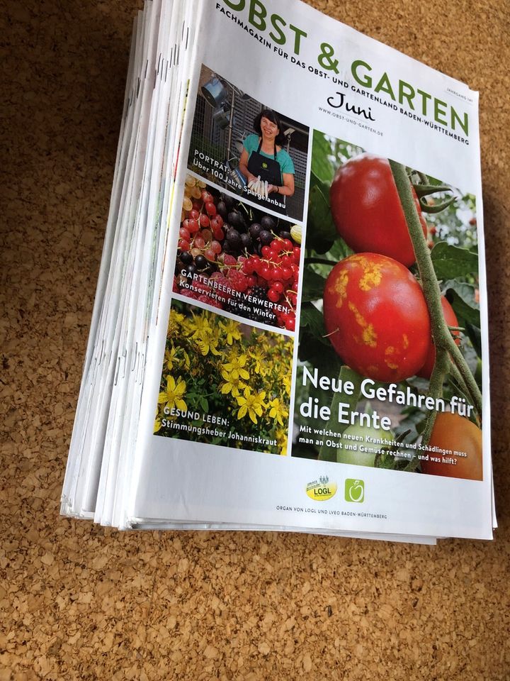 Obst & Garten Zeitschrift 2018 2019 2020 2021 2022 in Neuenstein