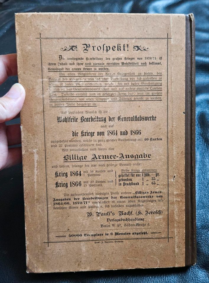 Der Krieg zwischen Frankreich und Deutschland 1870/71 - 1895 in Riedstadt