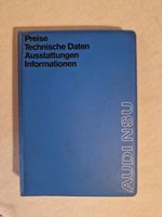 Audi NSU Hand Buch Katalog Stand 1074 Rheinland-Pfalz - Pirmasens Vorschau