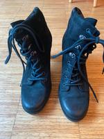 Stiefeletten, Gabor Größe 39 (6), schwarz / zum schnüren Bayern - Neusäß Vorschau