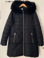 MANGO Puffer MANTEL Stepp Jacke mit Kapuze Schwarz M L 38 40 Leipzig - Gohlis-Süd Vorschau