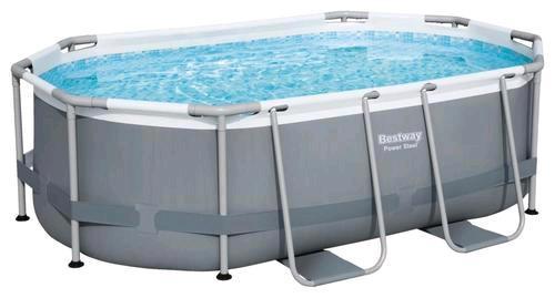 Bestway / Intex Pool Set Oval mit Poolheizung und Leiter in Verden