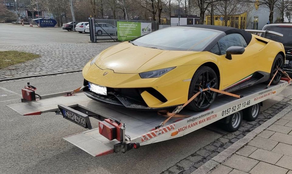 Autotransport PKW Anhänger KFZ-Trailer Auto Hänger mieten Verleih in Stuttgart