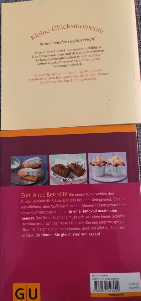 4 Backbücher & 2 Backbücher "Minikuchen " in Siegen