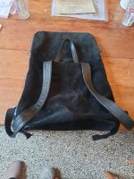 Rucksack Tasche schwarz Leder Niedersachsen - Winsen (Luhe) Vorschau