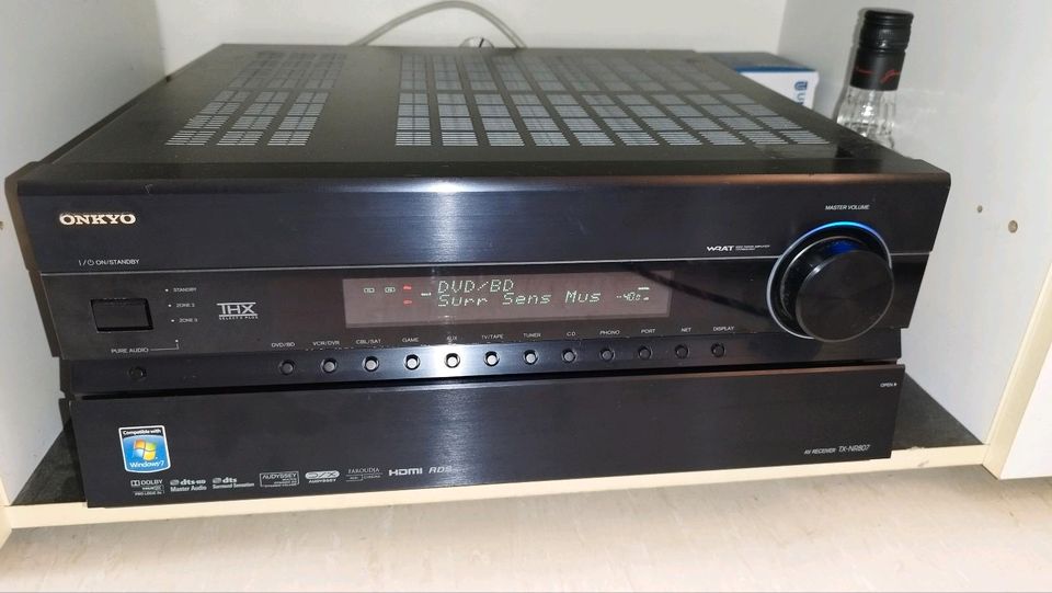 Onkyo TX - NR 807 Receiver Verstärker in Darmstadt