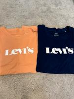 2 Levi‘s Shirts kurzarm Sommer orange blau M 38 Bayern - Karlshuld Vorschau