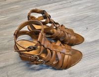 Sandalen 38 braun Riemchensandalen Nordrhein-Westfalen - Weeze Vorschau