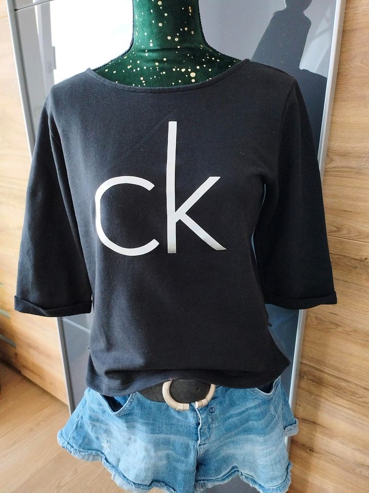 Calvin Klein Sweatshirt 3/4 Arm in Neutraubling