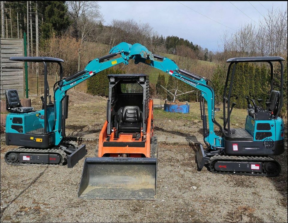 Minibagger/ Bagger mit Knickarm zu vermieten in Kempten