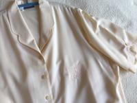 Schöne Bluse Gr 44 Apricot mit Schmetterling Damen Kleider Baden-Württemberg - Brühl Vorschau