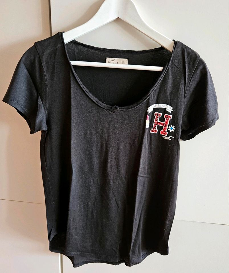 Hollister T-Shirt Gr. XS schwarz in Stuttgart