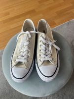 Converse Chucks aus Leder in Gold Bonn - Bad Godesberg Vorschau