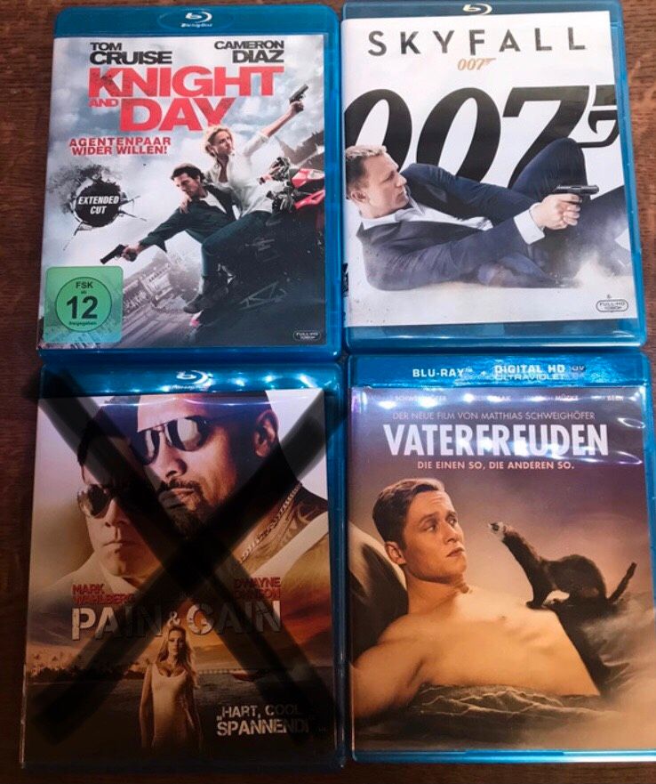 DVD Sammlung von Action, über Liebe, Komödie, Sciencefictionfilm in Crinitzberg