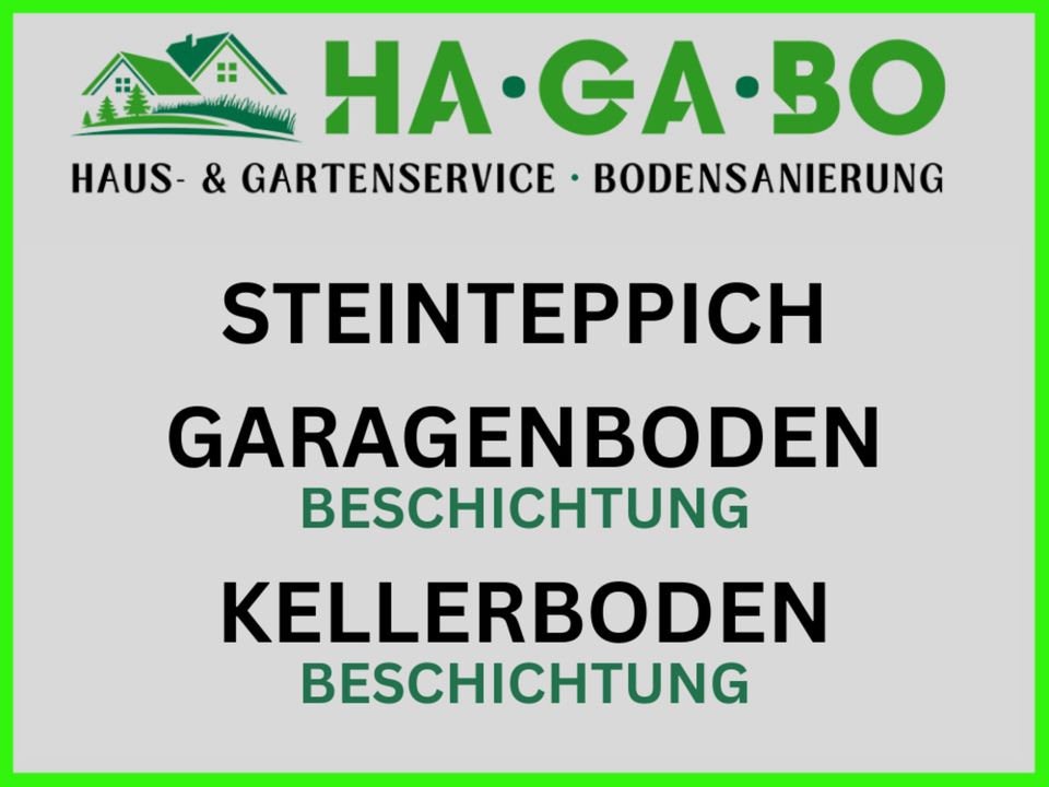 Steinteppich · Bodenbeschichtung · Treppensanierung · Balkonsanierung · Garagenbodenbeschichtung · Kellerbodenbeschichtung · Marmorsteinteppich · Abdichtung · Top Service · Faire Preise in Wuppertal