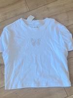 Reserved weißes Crop Top t-Shirt Top Schmetterling Motiv neu Leipzig - Leipzig, Südvorstadt Vorschau