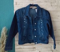 Jeansjacke * Strass Nieten * 128 * Kids Fashion Schleswig-Holstein - Hasenkrug bei Brokstedt Vorschau