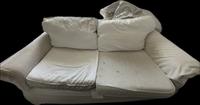 Ikea Ektorp Sofa weiß 2er zu verschenken Düsseldorf - Eller Vorschau
