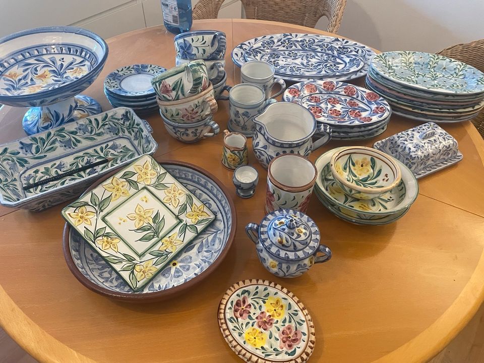 Portugiesische Keramik , Porches Pottery Geschirr in Kelkheim