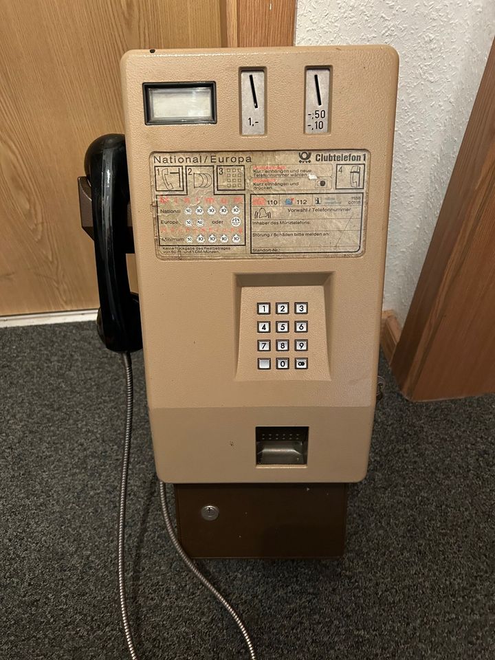 Telekom TWMünzFW 88 -93 (Clubtelefon 1) in Schwerte